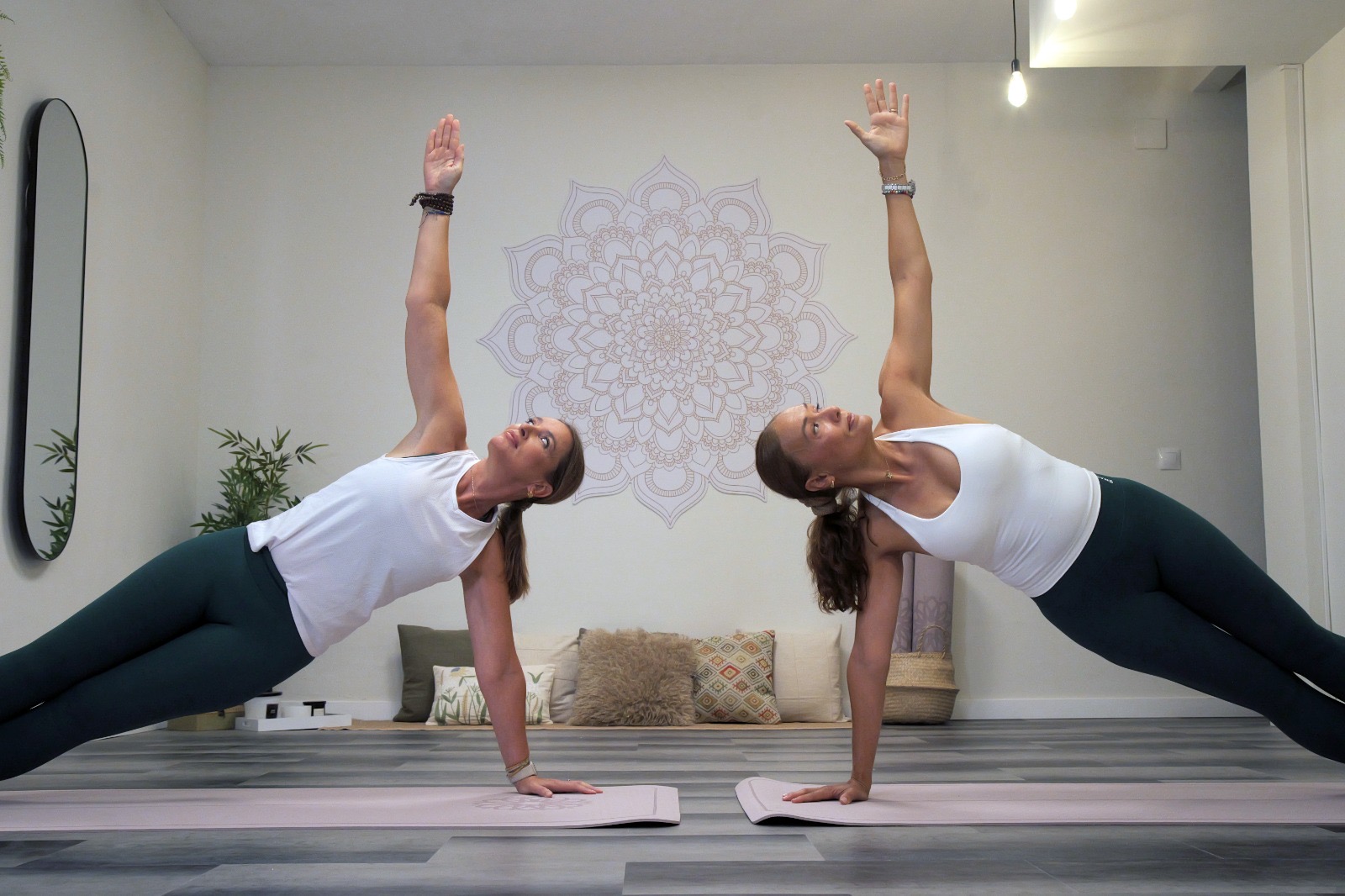 Clase de yoga